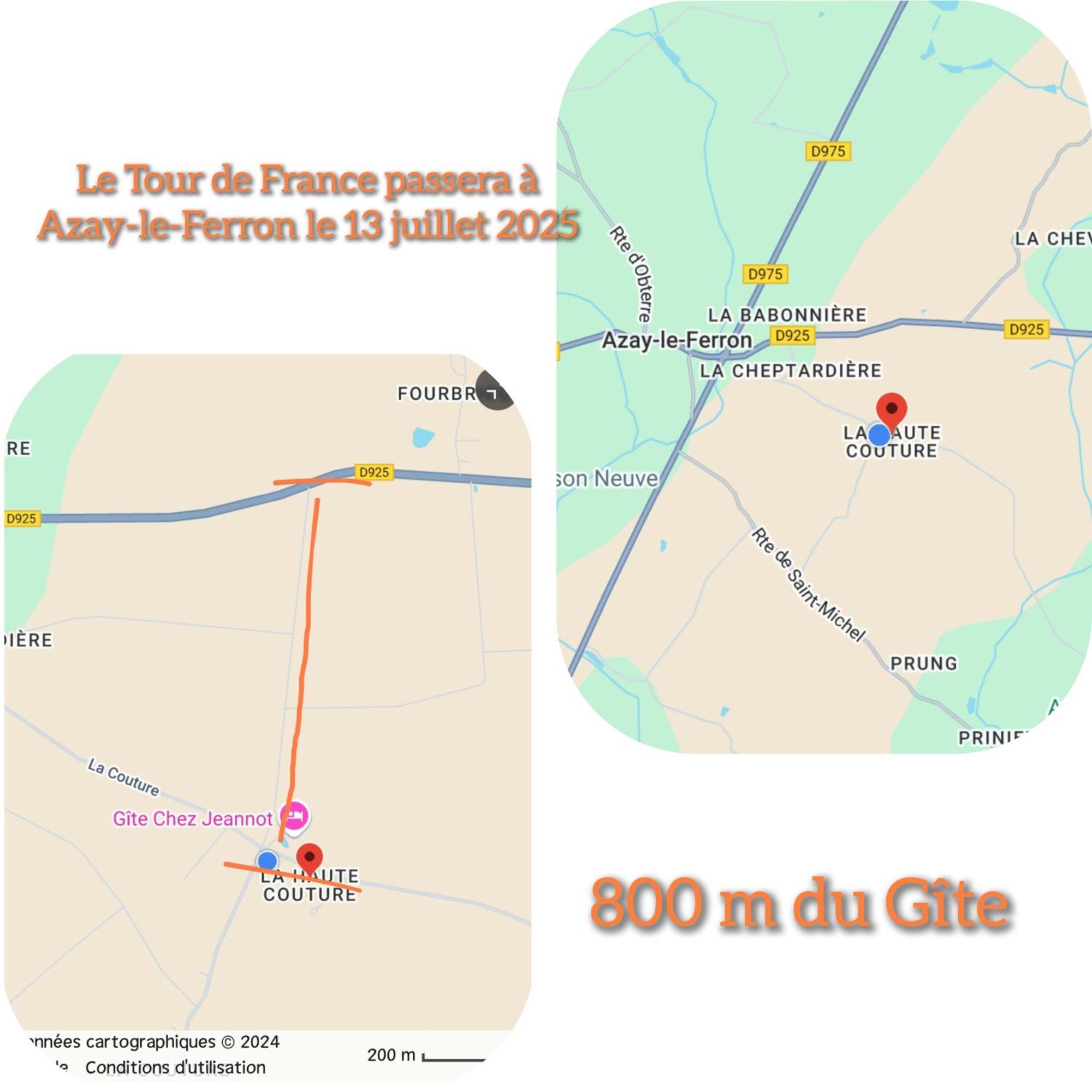Gite Chez Jeannot Azay-le-Ferron Eksteriør bilde